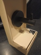 Wieszak na ręcznik Wenko bosio Black 