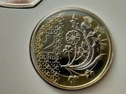 ANGLIA 2025 2 funty Wielka Brytania  NOWY WZÓR BUNC ostatnia sztuka