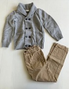 Sweter elegancki H&M 6-7lat 116-122cm+gratis spodnie Reserved #1807