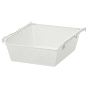 Kosz druciany z wysuwaną prowadnicą do szafy 50 x 58 cm.