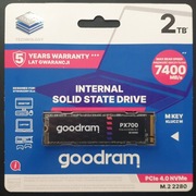 SSD GOODRAM PX700 2TB PCIe 4.0 NVMe