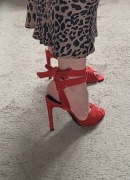 Sandały szpilki skóra zamsz Kendall+Kylie 40