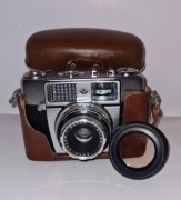 Agfa Optima Ia + Color-Agnar 45mm f/2.8 plus gwintowana oslona 