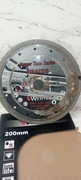 Tarcza diamentowa do gresu Wertec Kratos 200x25,4x10 mm