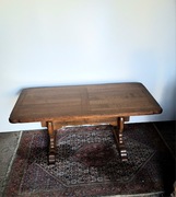 Ława z drewna dębowego, stylowa, solidna, po renowacji.