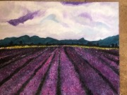 obraz -Lawendowe pole 