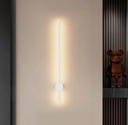 Lampa ścienna LED Klighten 81 cm IP65 3000K biała