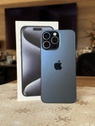 iPhone 15 Pro Max 256GB Blue Titanium 100% Sprawny