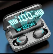 Bezprzewodowe słuchawki z super basem, czystym dźwiękiem i mikrofonem