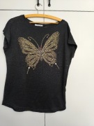 Bluzka damska ( motyl z kamieni) na lato
