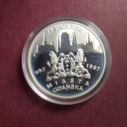 20 zł Tysiąclecie Miasta  Gdańska 1996 r