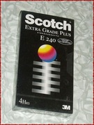 SCOTCH E-240 ,,, VHS kaseta ,,,Folia