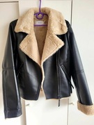 Kożuch kurtka ramoneska zimowa Reserved