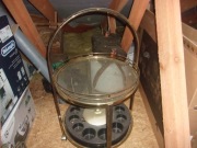 Barek na alkohol mobilny metalowy-mosiądzowany