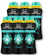 Lenor Unstoppables Perełki zapachowe do prania 6 x 570g, Fresh