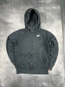 Czarna bluza rozpinana z kapturem Nike Tech fleece