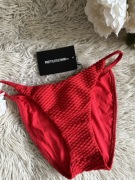Bikini czerwone ze splotem 34