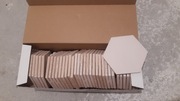 Płytki WOW Zellige Hexa nude 1 opak. nowe 5,57 kg 10,8x12,4 cm