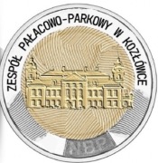 5 zł przedsprzedaż Pałacowo-Parkowy w KOZŁÓWCE mennicze 2026.