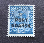 22a1 # Polska  1930 fi PL-PG 21a Port Gdańsk  H. Sienkiewicz  