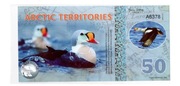 Banknot  50 dolarów Terytorium Arktyczne 