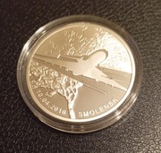 20 zł Smoleńsk srebro z 2011 roku. 