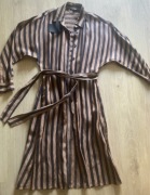 Piękna sukienka Massimo Dutti 34, len wiskoza