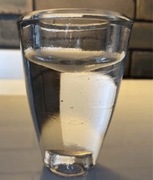 Grube szkło świecznik-Georgshutte