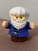 Figurka Fisher-Price Little People vintage Star Marked Rubber Happy Old Man
