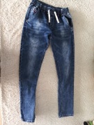TONNY JEANS Spodnie z Gumką w Pasie 170cm STRETCH