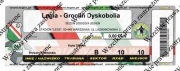 Bilet Legia Warszawa - Groclin Dyskobolia Grodzisk Wlkp. 29.10.2003 Unikat!