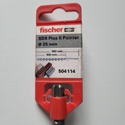 Wiertło Fischer SDS Plus II Pointer 25 mm.