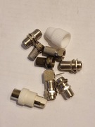 Złącza antenowe F końcówki wtyk do kabla koncentrycznego