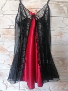 Koszulka nocna + stringi Obsessive S