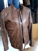 kurtka skórzana Massimo Duti