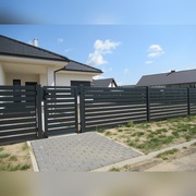 furtka z profila 100x2 z pochwytem  - WYPRZEDAŻ