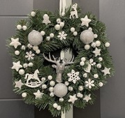 Wianek świąteczny/ bożonarodzeniowy średnica 40 cm