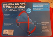Zestaw piłkarski bramki i nagolenniki