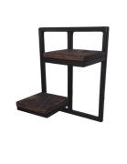 Kwietnik Półka wisząca  LOFT rustykalne drewno 