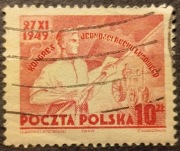 Kongres Jedności Ruchu Ludowego. 10 zł. Polska 1949 r