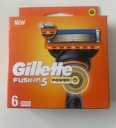 Ostrza Gillette Fusion 5 power 6 szt. ORYGINAŁ