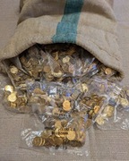 1 gr grosz 2013 z parciaka bankowego woreczek saszetka UNIKAT