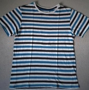 Chłopięcy T-shirt w paski 146