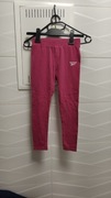 Legginsy Reebok 10-11 lat róż getry NOWE