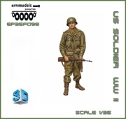 Figura z druku  3D  wysoka jakość   1/35  