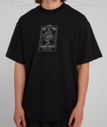 Koszulka z haftem „Diabeł Tarot”, Koszulka z kartami tarota