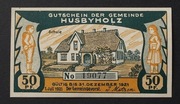 Notgeld Niemcy Szleswik-Holsztyn Husbyholz 50 Pfennig 1921 nr 19077