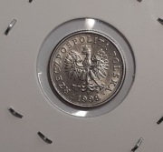 20 groszy 1998, DESTRUKT - "szeroka data" stan 1