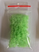 Posypka modelarska jasno zielona na krzewy drzewka