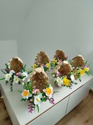 Drewniane wielkanocne jajko, hand made